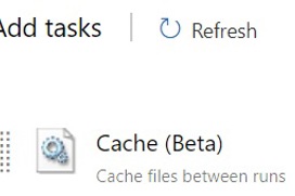 Azure DevOps Cache task
