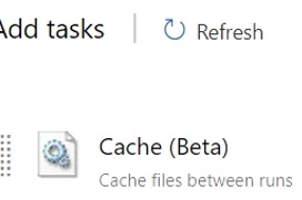 Azure DevOps Cache task