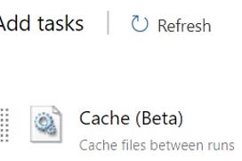 Azure DevOps Cache task