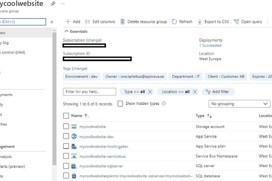 Episerver CMS View for Azure Portal