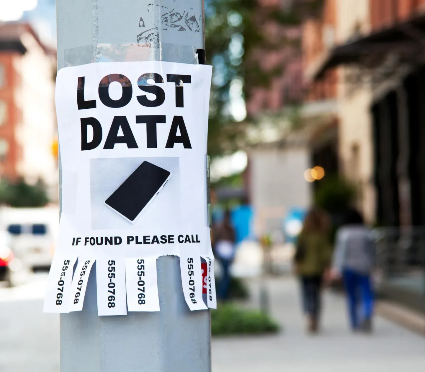 Lost data