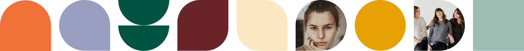 Former från den visuella identiteten