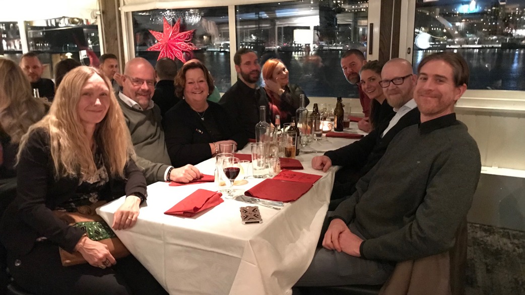 Julmiddag på  Mälardrottningen