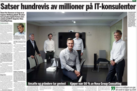 Geir Allan Hove tillsammans med nya investrarna