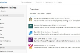 Epinova DXP deployment extension