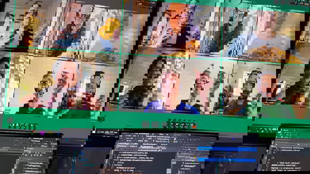 online-fika i Corona-tid