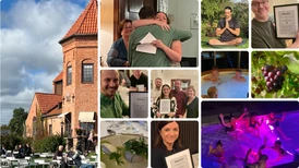 Fotokollage med bilder från konferensen