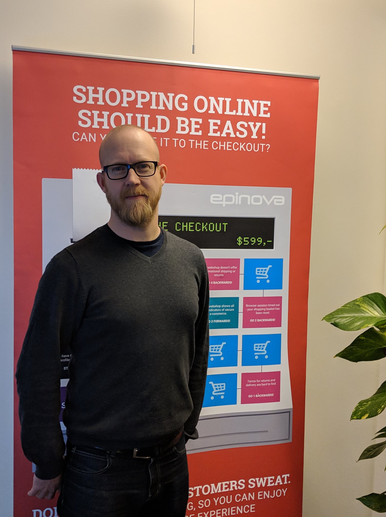 Ove är ny backend-utvecklare på Epinova