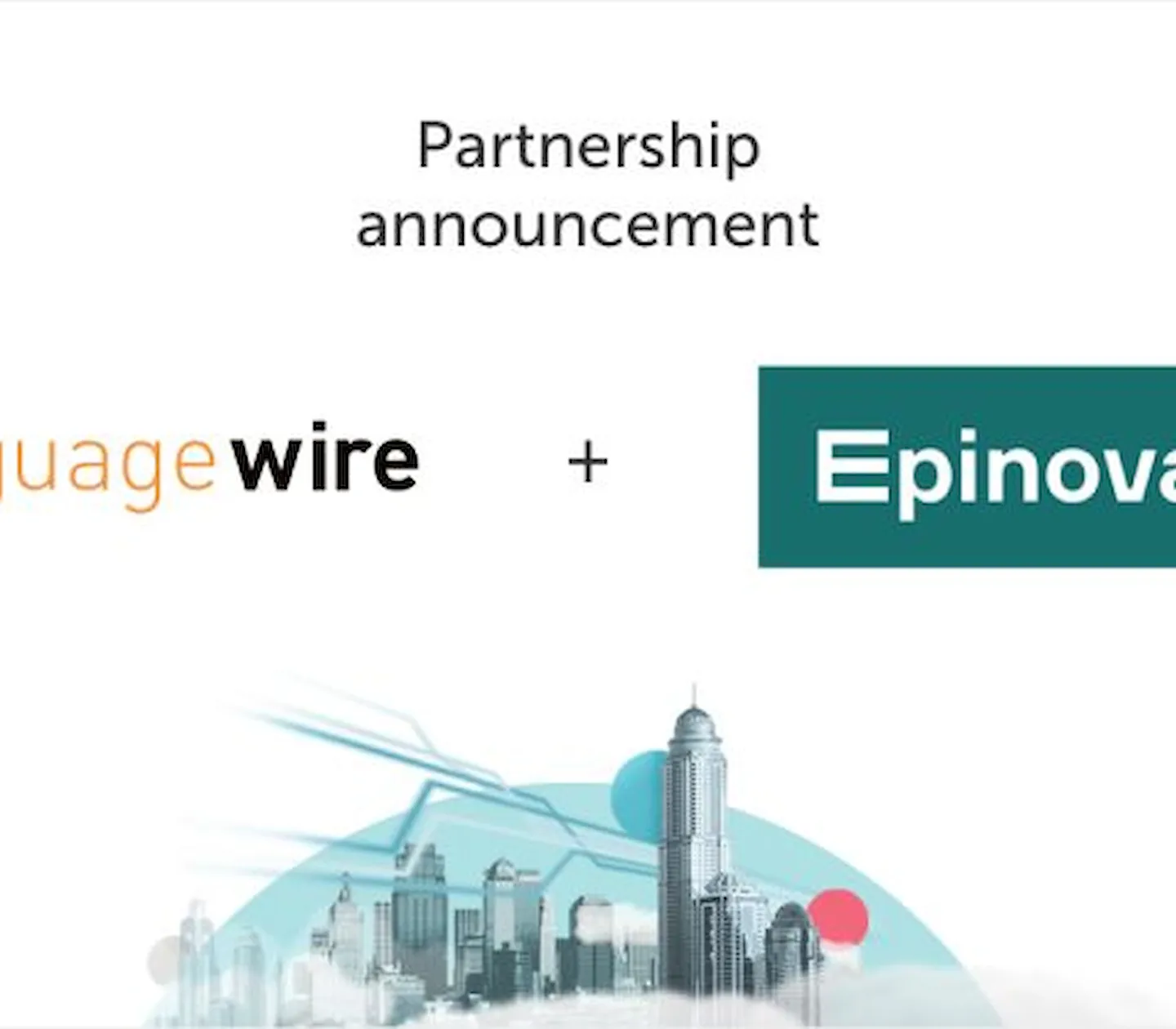 Language Wire + Epinova logos