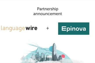 Logos of Language Wire and Epinova