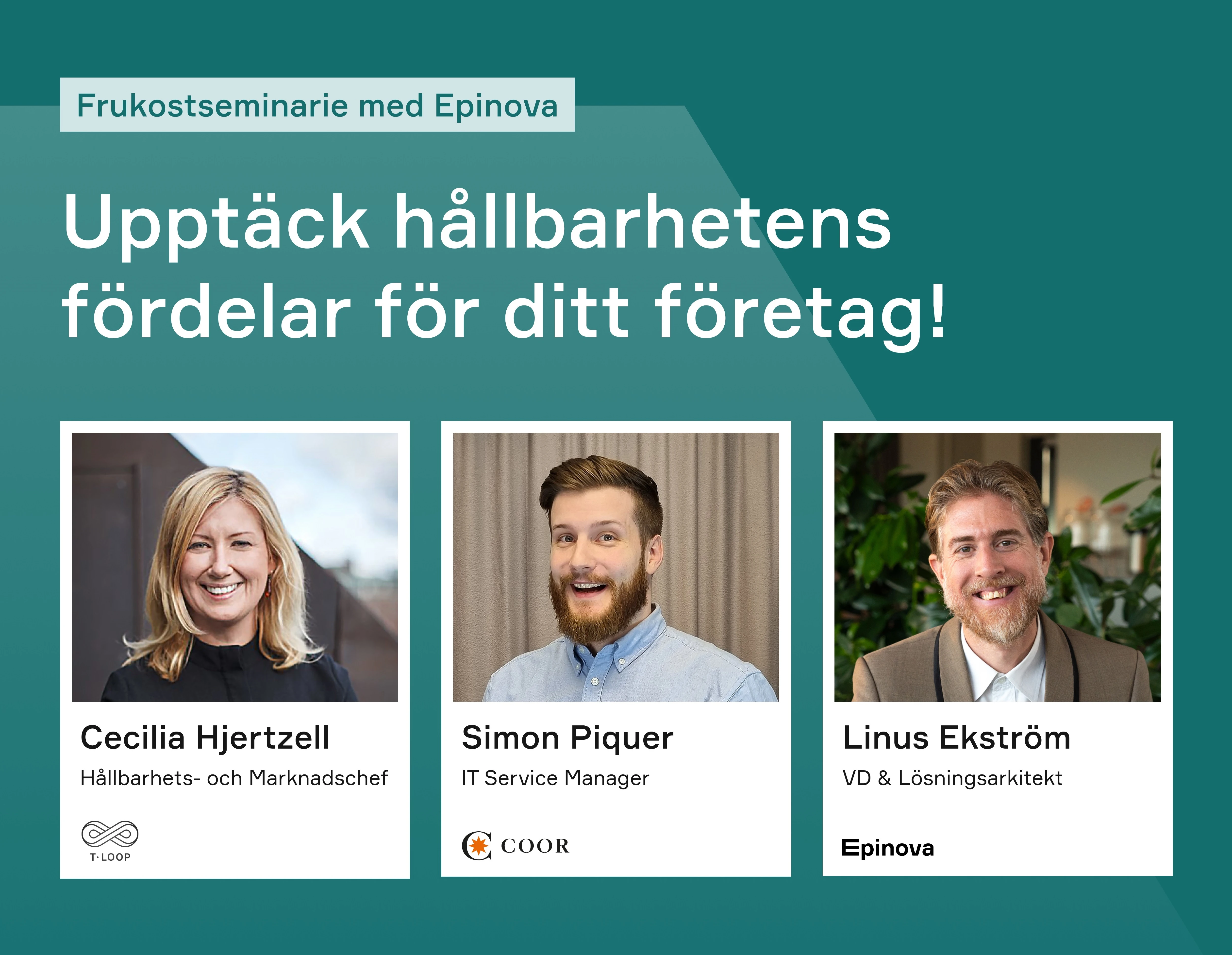 Talarna Cecilia, Simon och Linus