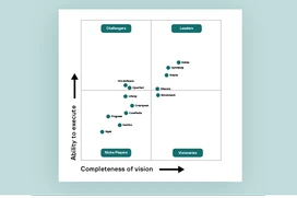 Bild på grafik för Gartner Magic Quadrant
