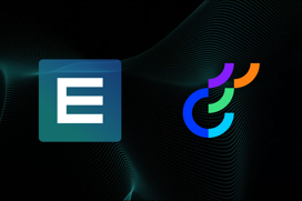 Epinova logo and Optimizely logo with black bakground