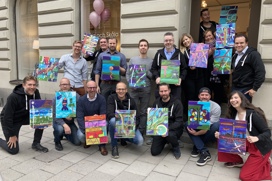 Gruppbild på våra medarbetare på Epinova