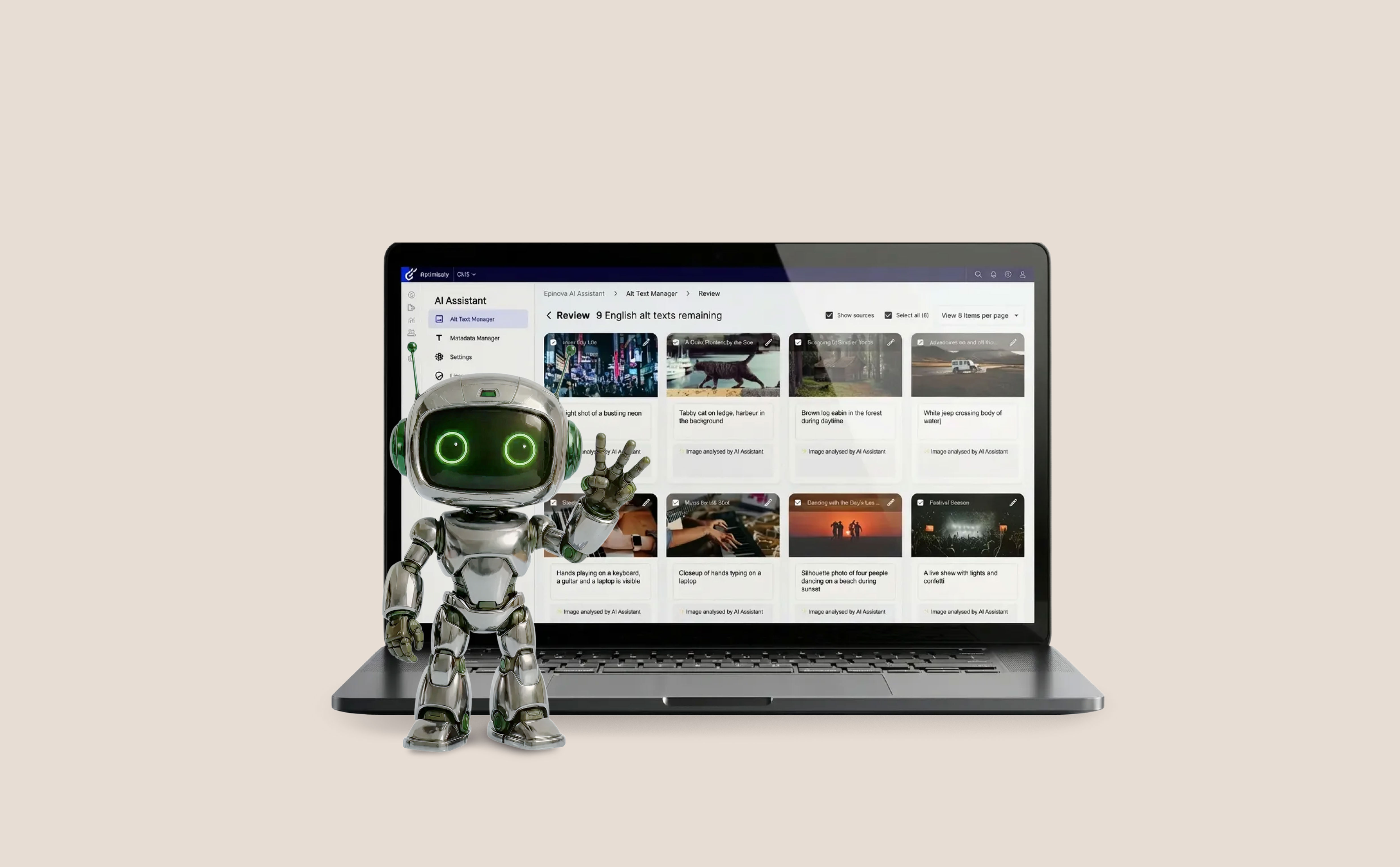 Epinova AI Assistant for Optimizely - A game-changer in your content work