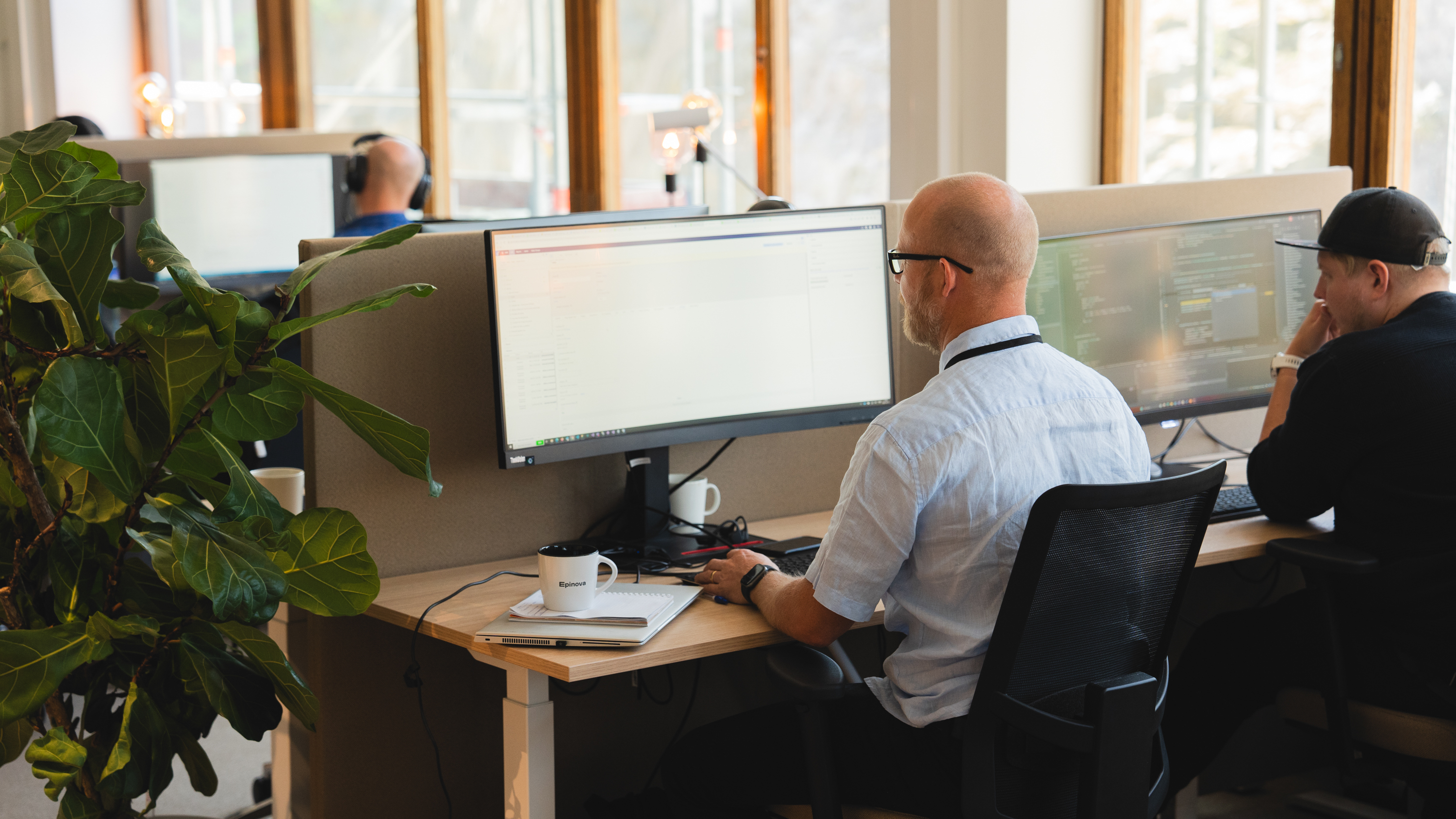 Developers working 