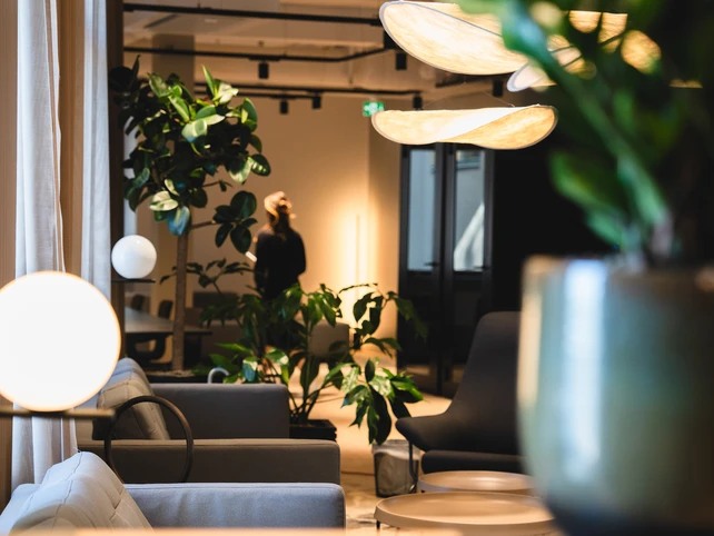 indoor image from our office