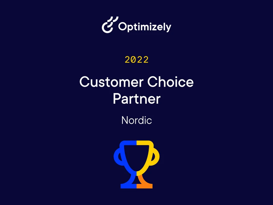 Customer choice awards Optimizely 2022