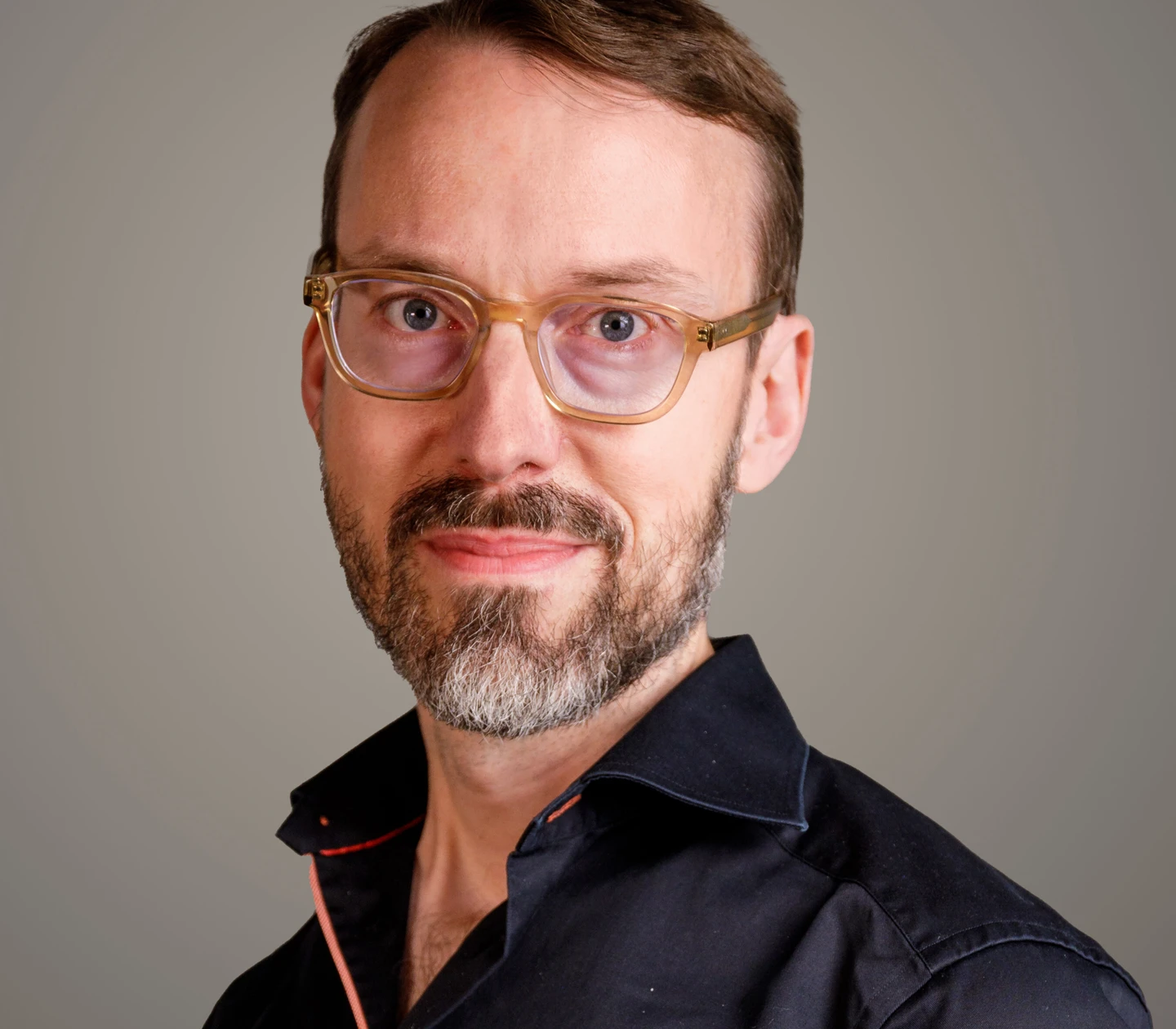 Man with glasses and a beard