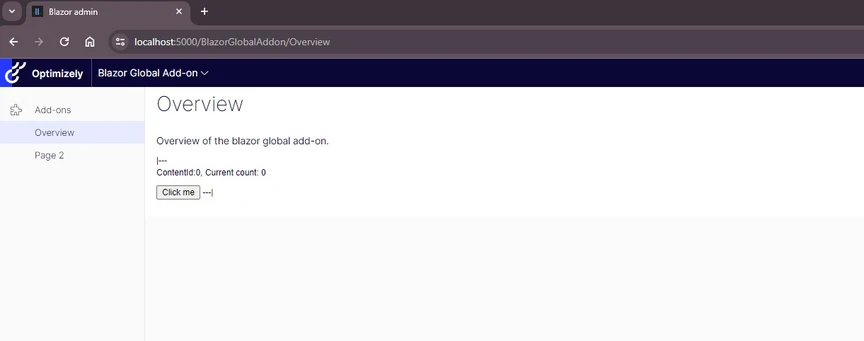 Global Add-on overview